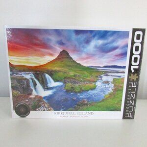 NEW Eurographics Jigsaw Puzzle 1000 pieces, Kirkjufell Iceland